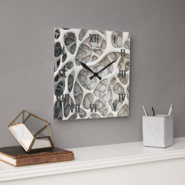 Acrylvezel Vierkante Klok