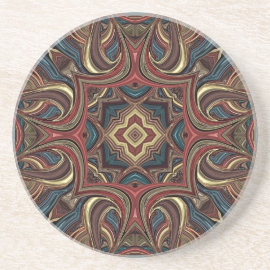 Acrylvision Mandala Onderzetter (Voorkant)