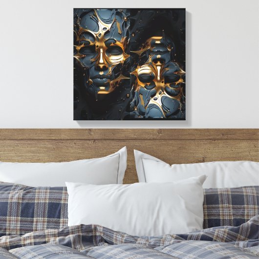 Acrylwand Canvas Afdruk (Insitu (Slaapkamer))