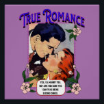 Acrylwand - echte Romance - Comic Pop Art Perfect Poster<br><div class="desc">Kunst voor komische schermen - echte Romance - met komische afbeeldingen van Romance uit het publieke domein naar creëer,  humoristische pop.</div>
