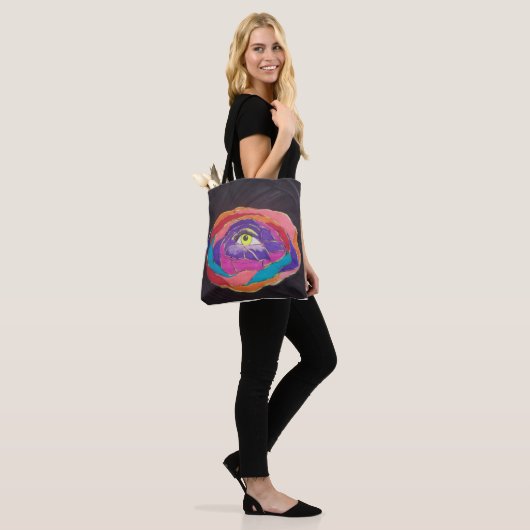 Acrylwand Tote Bag (Op model)