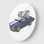 Acrylwandklok 1970 CHEVELLE SS Grote Klok (Hoek)