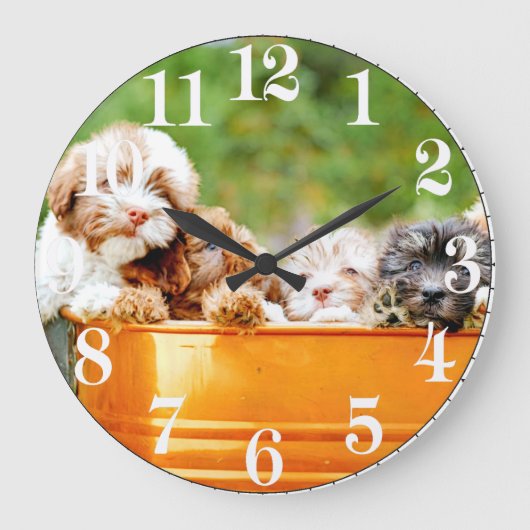 acrylwandklok grote klok (Voorkant)