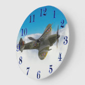 acrylwandklok grote klok (Hoek)