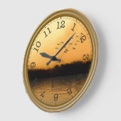 acrylwandklok grote klok (Hoek)