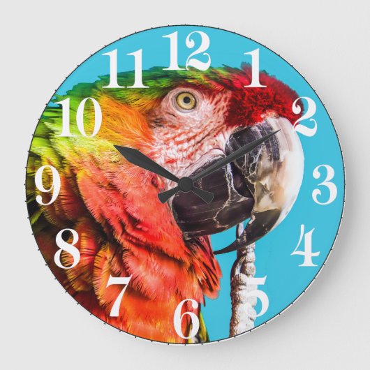 acrylwandklok grote klok (Voorkant)