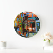 acrylwandklok grote klok (Huis)