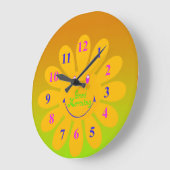 acrylwandklok grote klok (Hoek)