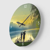 acrylwandklok grote klok (Hoek)