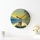 acrylwandklok grote klok (Huis)