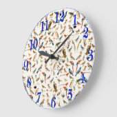 acrylwandklok grote klok (Hoek)