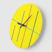 acrylwandklok grote klok (Hoek)