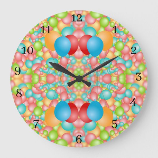 acrylwandklok grote klok (Voorkant)