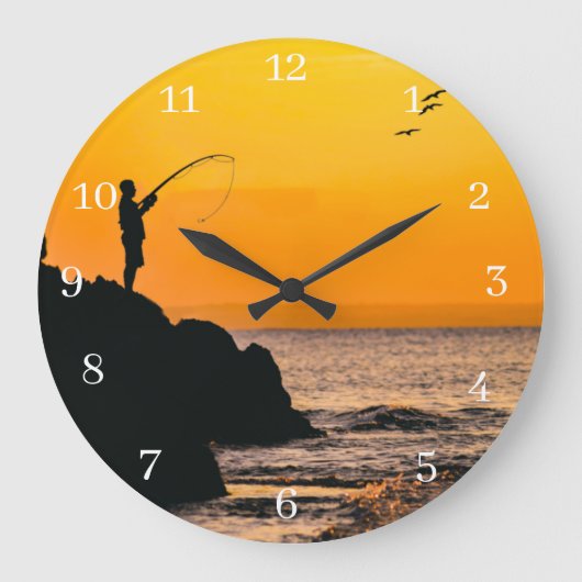 acrylwandklok grote klok (Voorkant)