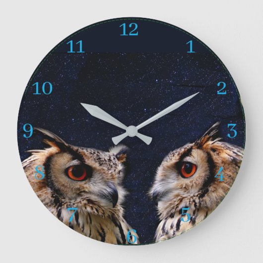 acrylwandklok grote klok (Voorkant)