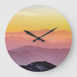 acrylwandklok grote klok