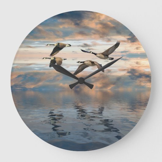 acrylwandklok grote klok (Voorkant)