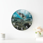 acrylwandklok grote klok (Huis)