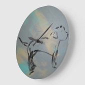 acrylwandklok grote klok (Hoek)