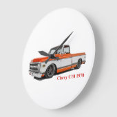 acrylwandklok grote klok (Hoek)