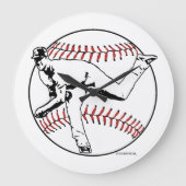 Acrylwandklok, rond (groot) grote klok (Voorkant)