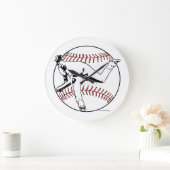 Acrylwandklok, rond (groot) grote klok (Huis)