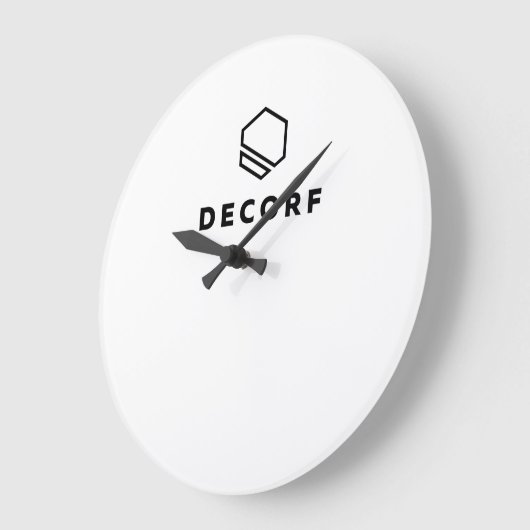 Acrylwandklok rond (groot) grote klok (Hoek)