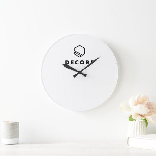 Acrylwandklok rond (groot) grote klok (Huis)