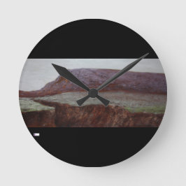 Acrylwandklok rond (medium) 5 ronde klok