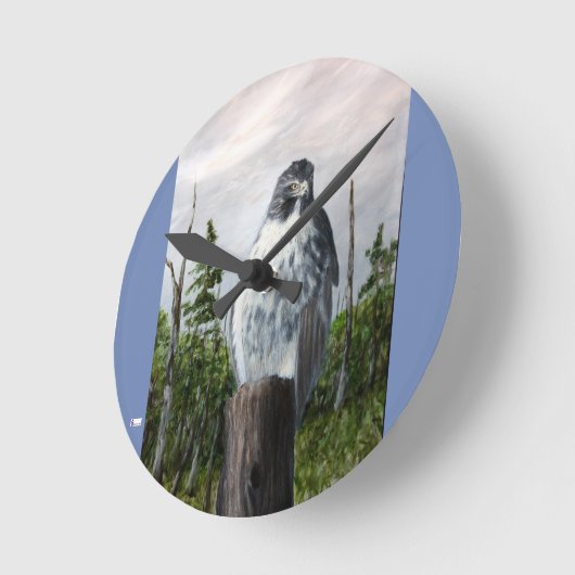 Acrylwandklok rond (medium) 8 ronde klok (Hoek)