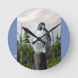 Acrylwandklok rond (medium) 8 ronde klok