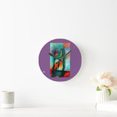 Acrylwandklok rond (medium) 9 ronde klok (Huis)