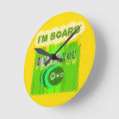 acrylwandklok ronde klok (Hoek)