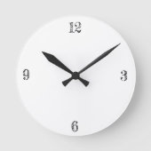 acrylwandklok ronde klok (Voorkant)