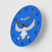 acrylwandklok ronde klok (Hoek)