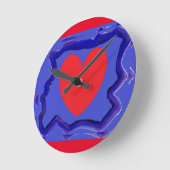 acrylwandklok ronde klok (Hoek)