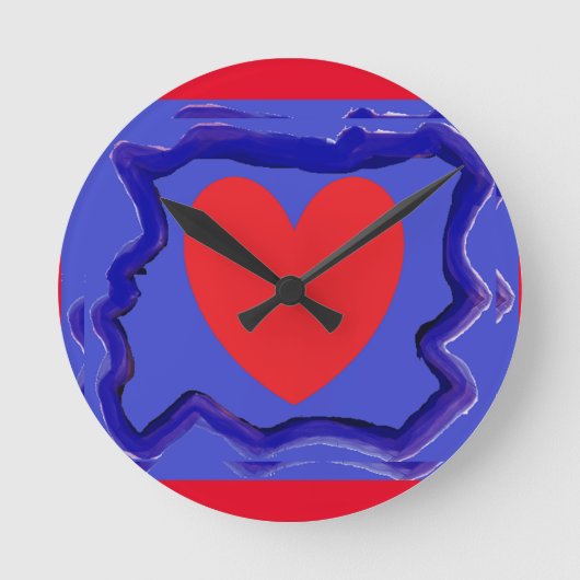 acrylwandklok ronde klok (Voorkant)