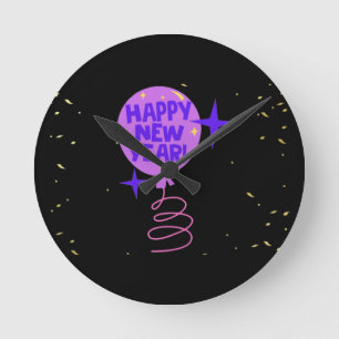 acrylwandklok ronde klok