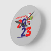 acrylwandklok ronde klok (Hoek)