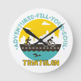 acrylwandklok ronde klok