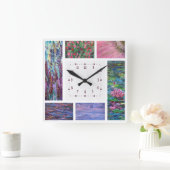 Acrylwandklok, vierkant vierkante klok (Huis)