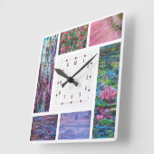 Acrylwandklok, vierkant vierkante klok (Hoek)