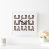 acrylwandklok vierkante klok (Huis)