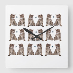 acrylwandklok vierkante klok