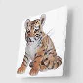 acrylwandklok vierkante klok (Hoek)