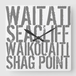 acrylwandklok vierkante klok