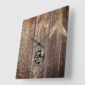 acrylwandklok vierkante klok (Hoek)