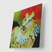 acrylwandklok vierkante klok (Hoek)