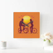 acrylwandklok vierkante klok (Huis)