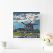 acrylwandklok vierkante klok (Huis)